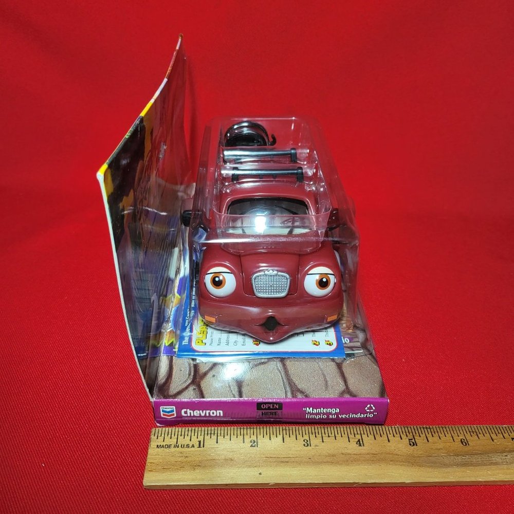 Vintage Chevron Cars Red Nando Collectible Toy Car 1999 - Picture 8 of 13